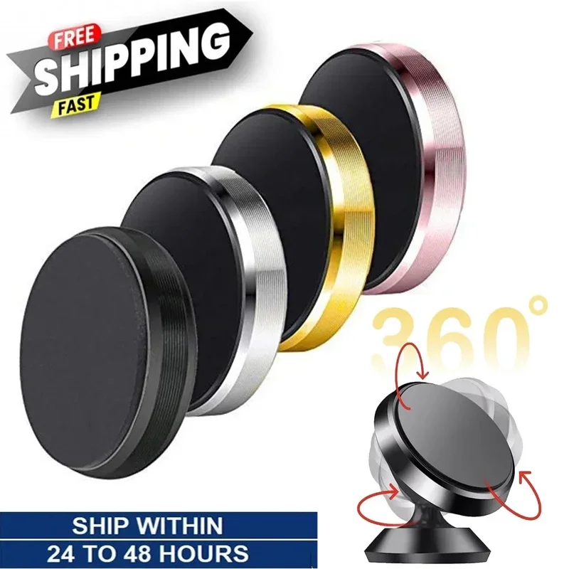 

Magnetic Car Phone Holder Magnet Mount Mobile Cell Phone Stand GPS Support For iPhone 14 13 12 Pro Xiaomi Huawei Samsung Oneplus