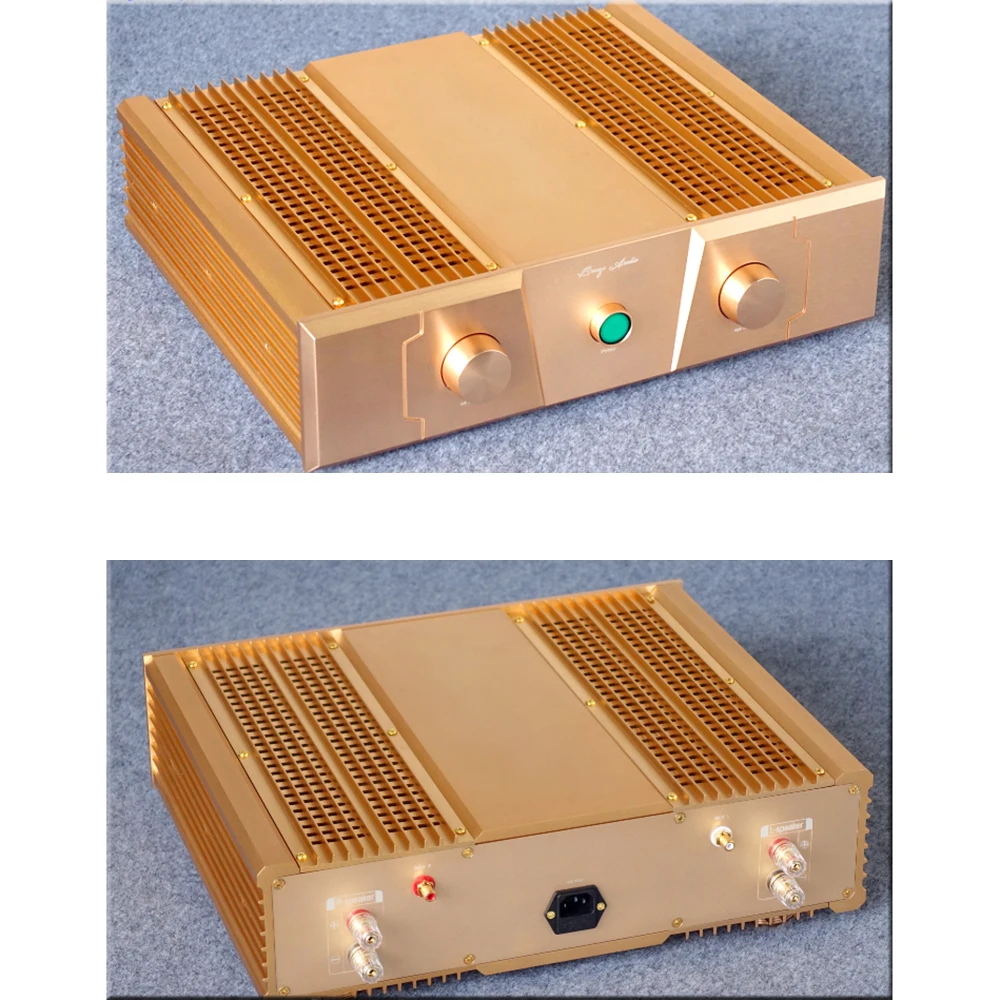 300W Best Sound HI FI High End Fully balanced class A Audio Amplifier stage Horn Protection 2.0CH Pre-stage Preamplifier nap200