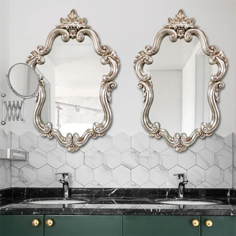 Big Wall Sticker Decorative Mirrors Shower Bathroom Decorative Mirrors Irregular Espejo Pared Household Products BL50DM