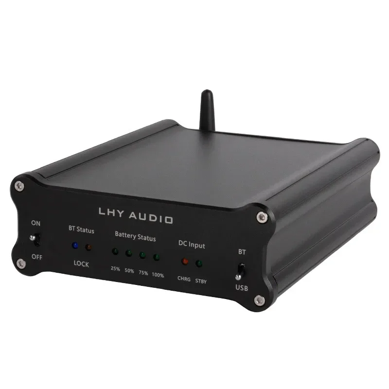 LHY Audio USB DDC Interface IIS I2S AES/EBU HDMI-I2S Optical Output BT5.1 APTX-HD LDAC with Battery