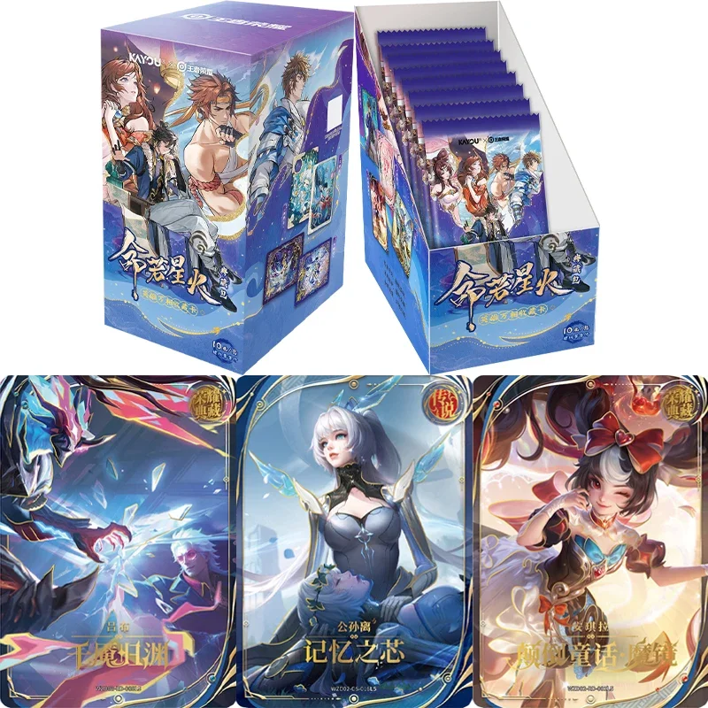 KAYOU Honor Of Kings Card Hero Wanxiang Spark Of Life Peerless LOL Game Limited Edition Collectible Cards Toys Gifts For Fans