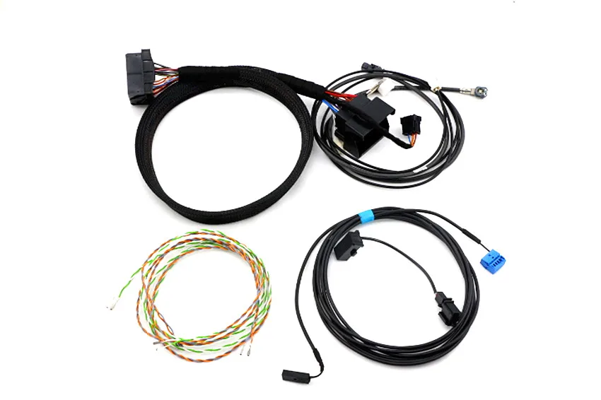 High-quality MIB2 866A navigation split radio update installation Golf 7 MK7 Passat B8 adapter cable harness