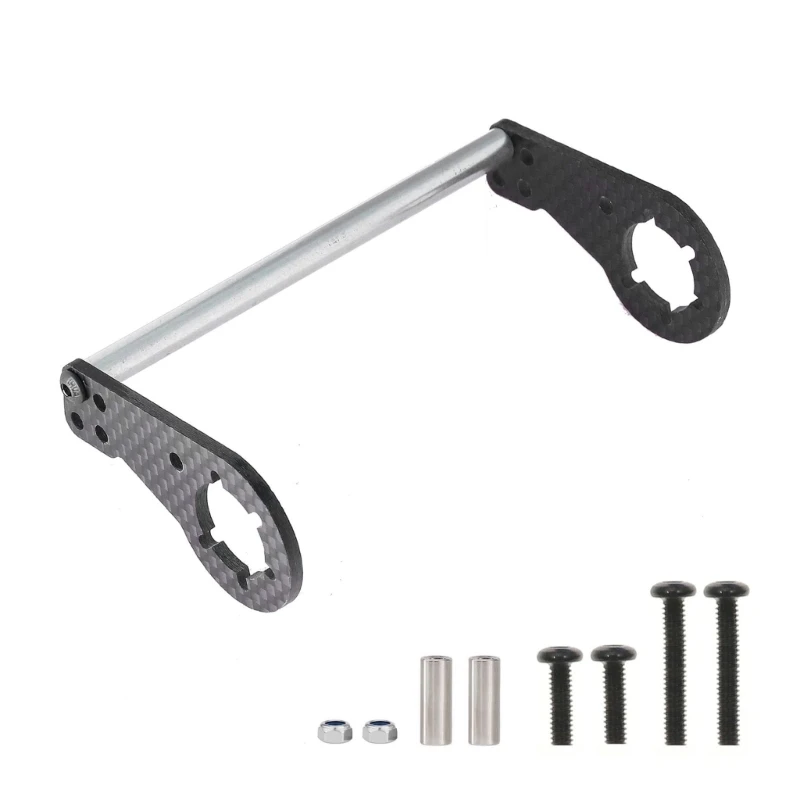 

Strong Carbon Fiber Car Part Reinforced Shock Absorption Frame Suspensions Vehicle Accessories Suitable for AMIYA -01 15UB