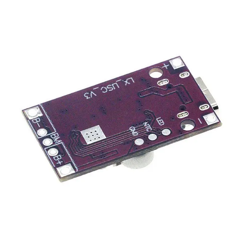 ABQU Type-C USB 2S Lithium Battery Charging Board, Quick Charge 3.7V Polymer Module for UAV, 5 Pack