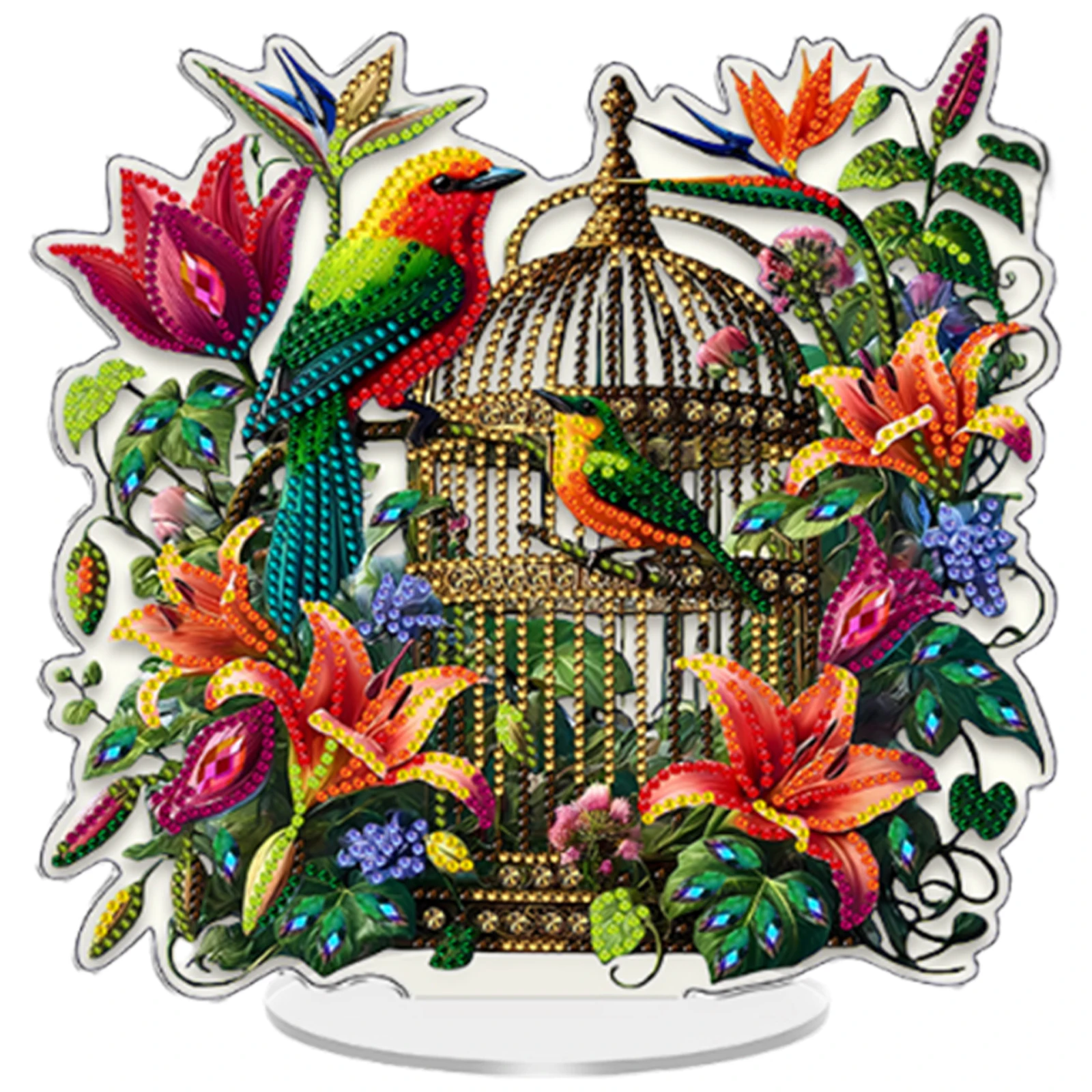 Flower DIY 2D Flat Acrylic Dia - Resin Art Table Top review and price