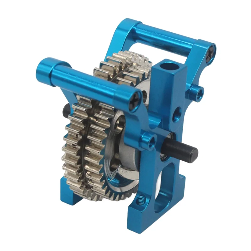 【Rangkaian Terakhir!】untuk HSP 02076 02040 02041 Roda Gigi Logam Transmisi Dua Kecepatan Lengkap untuk Model RC 1/10 Mobil Ikan Terbang 94122 9410