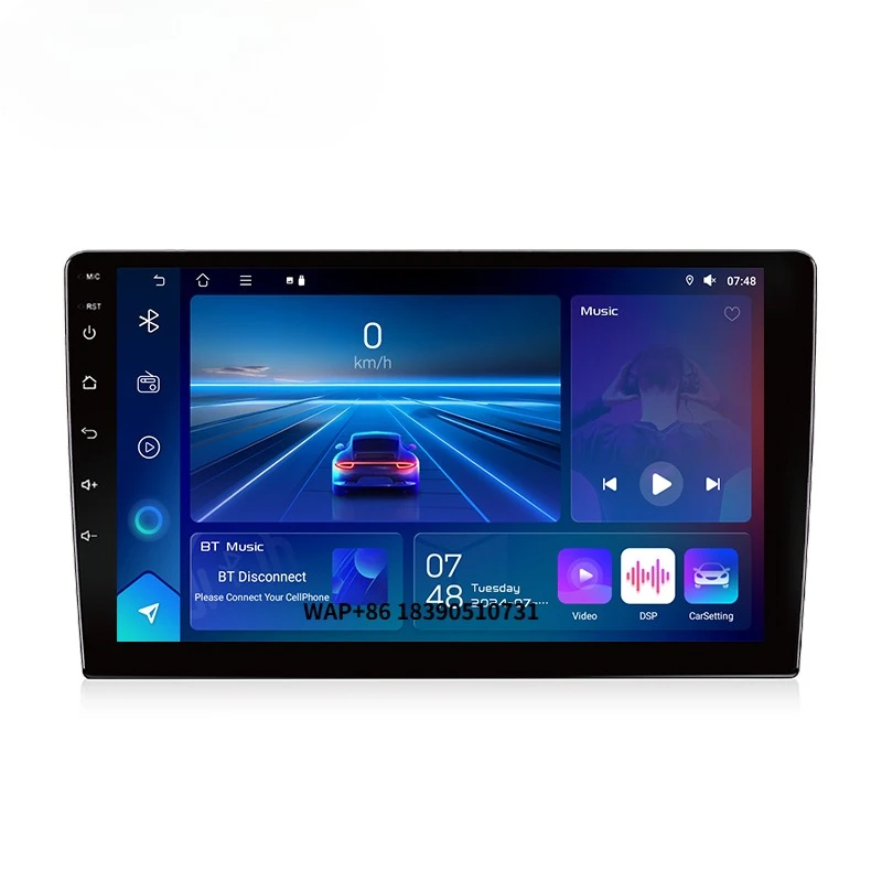 P13 9 Inch 2 Din 2+32/2+64GB Portable MP5 Screen Stereo CD Android Carplay Radio Car DVD Player Car Radio