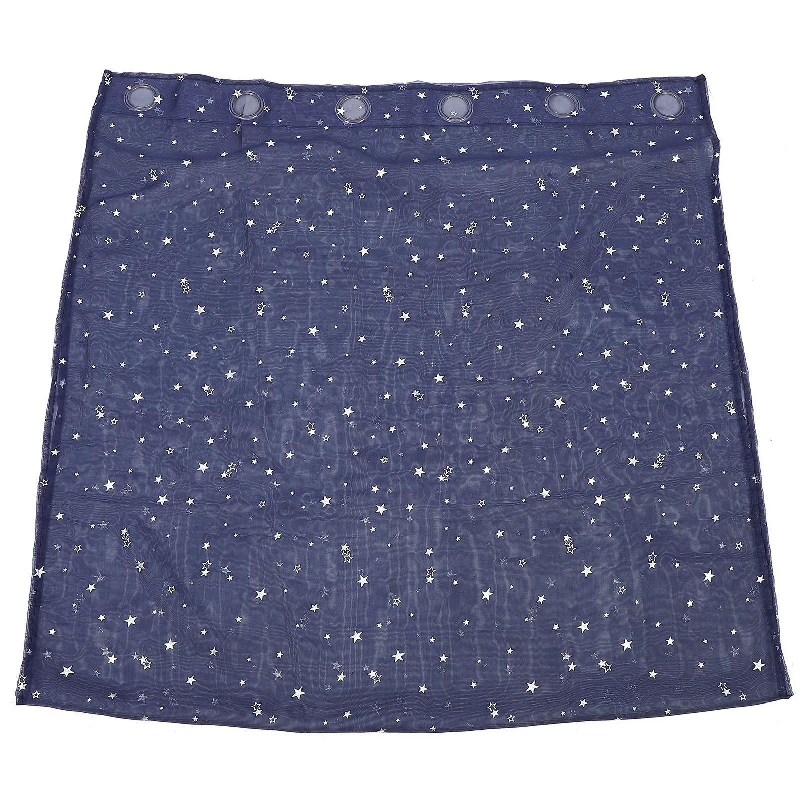 

Window Silver Sheer Curtains Navy Blue 100x200cm Voile Drapes for Bathroom Bedroom Natural Light Filter Window Tulle