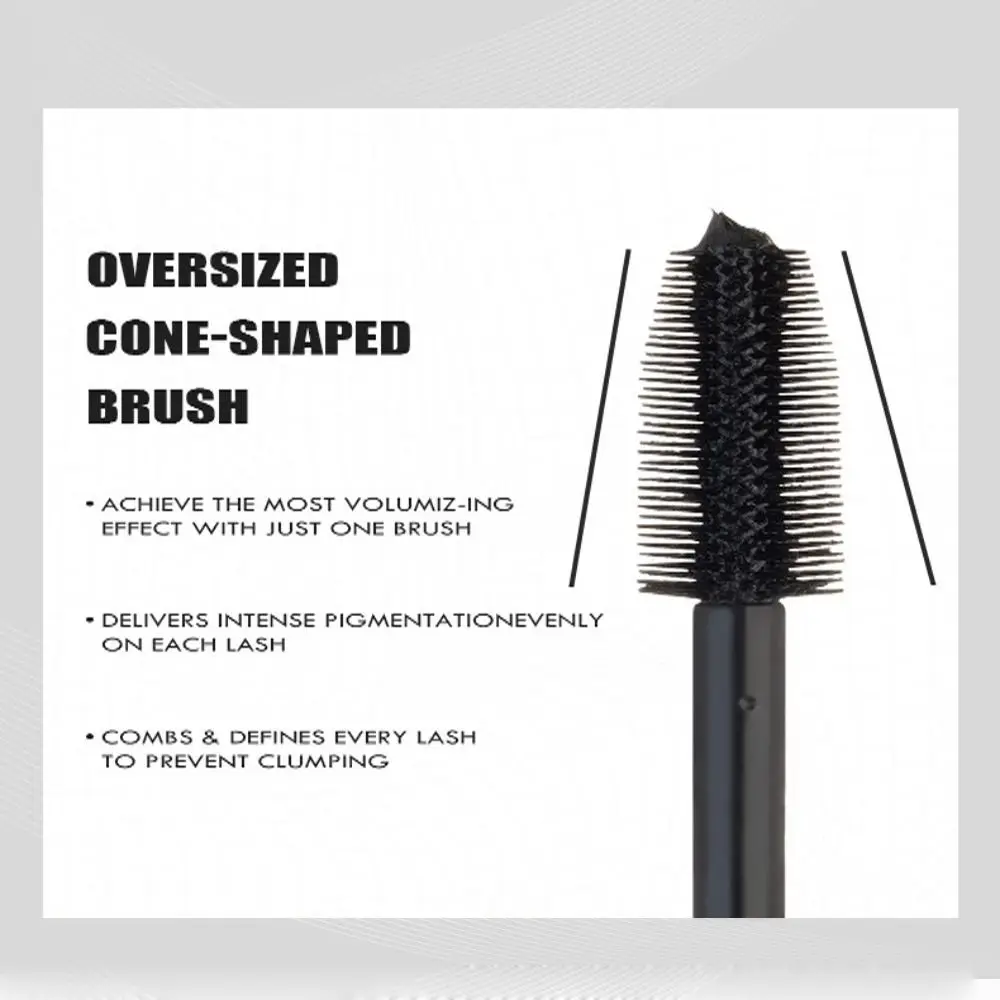 Draagbare Wimper Vormgeven 4d Volume Mascara Lash Lift Zijden Vezel Borstel Wimper Extensie Dikke Pluizige Wimper Mascara Vrouwen