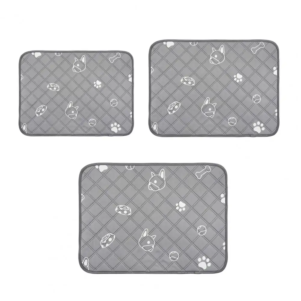 Anti-slip Pet Pad Washable Pet Pee Pads Reusable Absorbent Dog Training Pads Leakproof Non-slip Wee Wee Mats for Puppy Crate