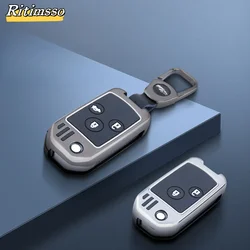 2 3 Buttons Alloy Remote Flip Folding Car Key Shell Case For Honda Accord Civic CRV Pilot 2007 2008 2009 2010 2011 2012 2013