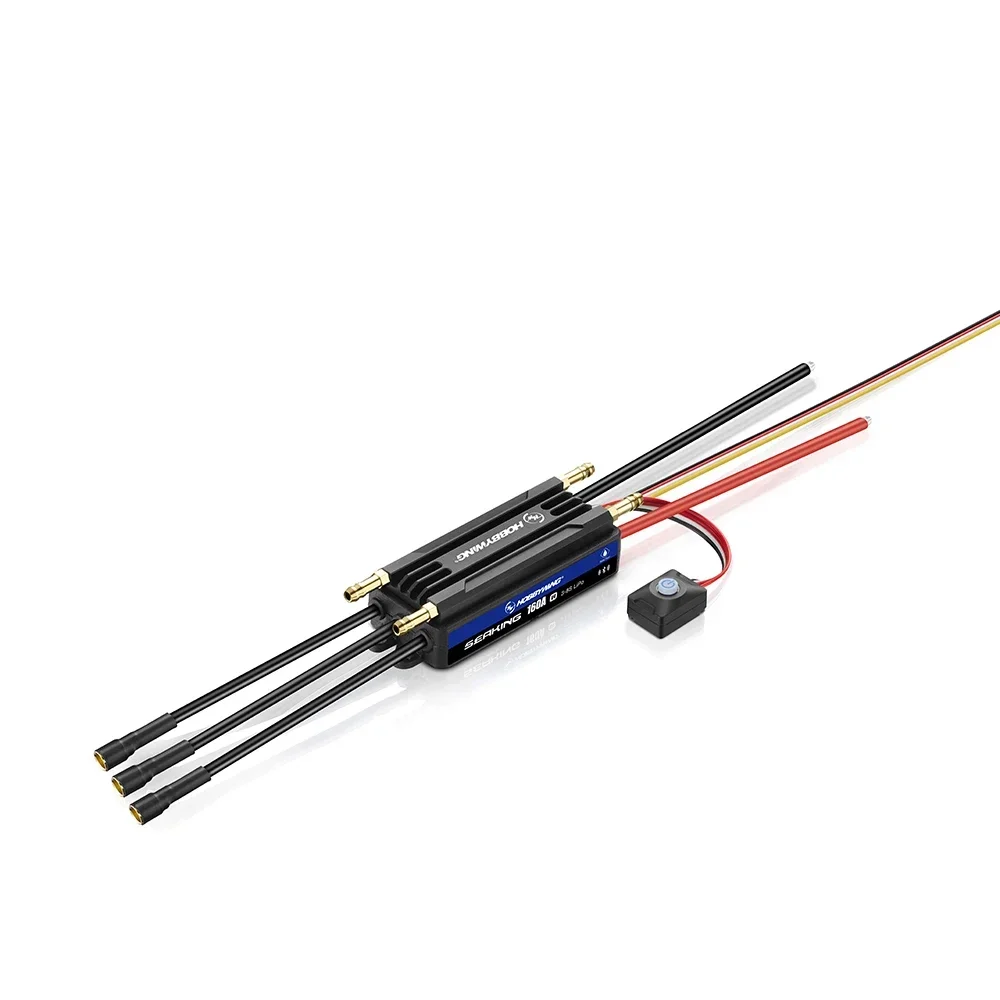 新しい Hobbywing SeaKing 160A V4 マリン電気チューニング内蔵 BEC 水冷制御 RC ボートアクセサリー