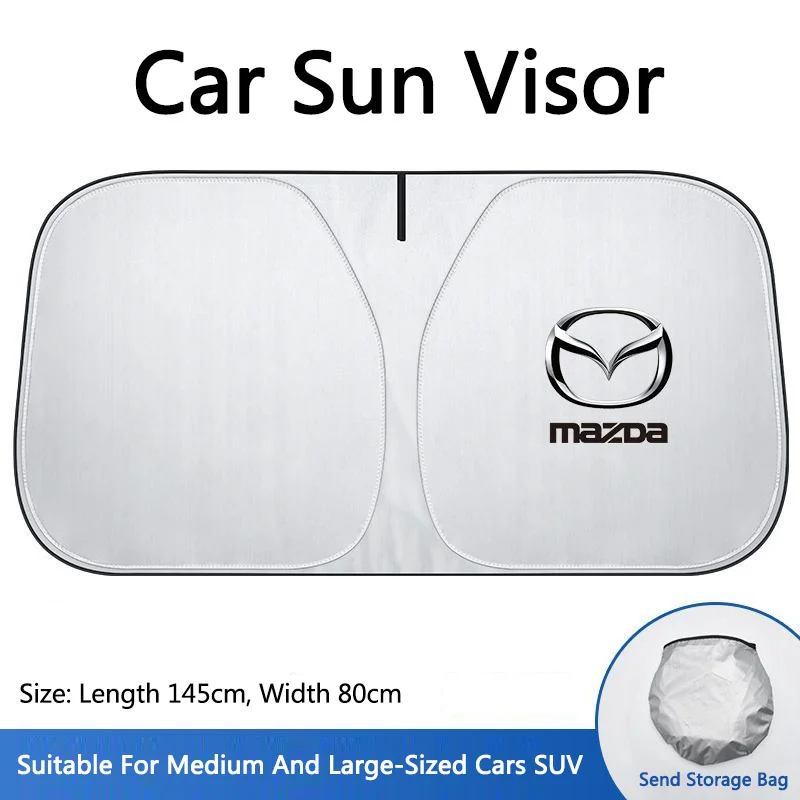Car Windshield Sun Shade Covers Visors Front Window Protector Parasol For Mazda 2 3 6 8 CX4 CX-5 CX-7 CX-9 CX-3 Atenza Accessory