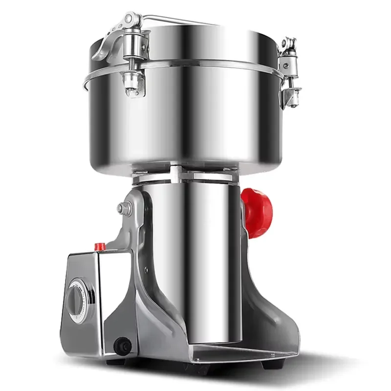 Stainless Steel 2000g 3kW Commercial Spice Powder Grinding Machine for Indian Food and Beans