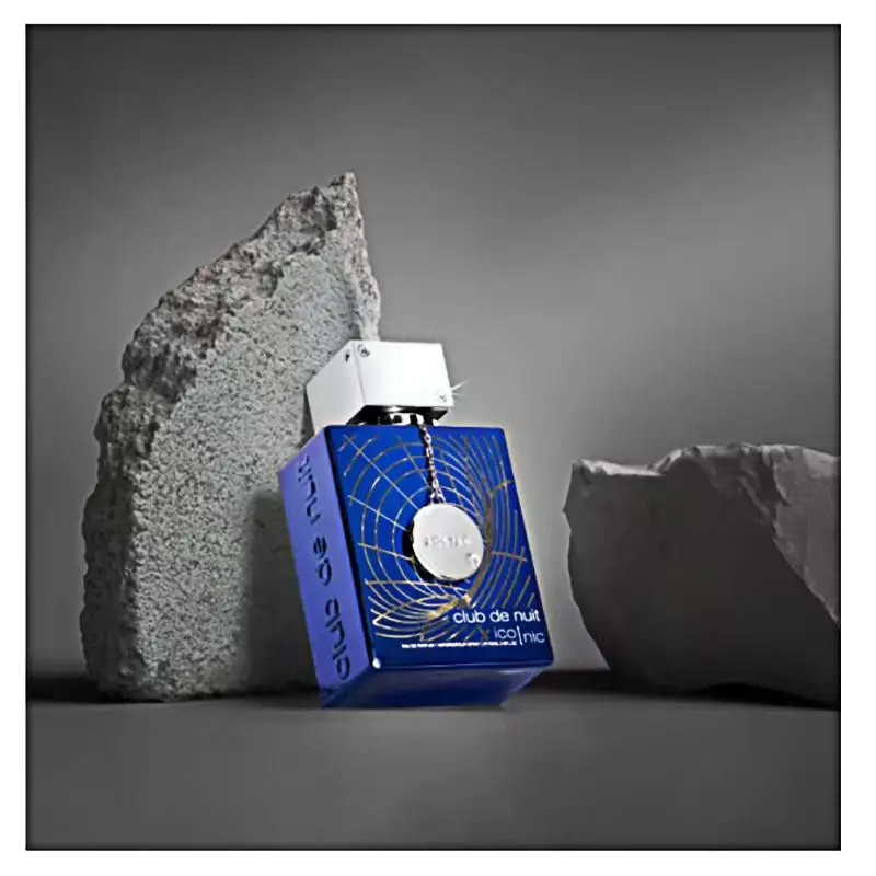 

Armaf Club de Nuit Blue Iconic для мужчин, парфюмерная вода-спрей, 105 мл, стойкий аромат, мужской одеколон