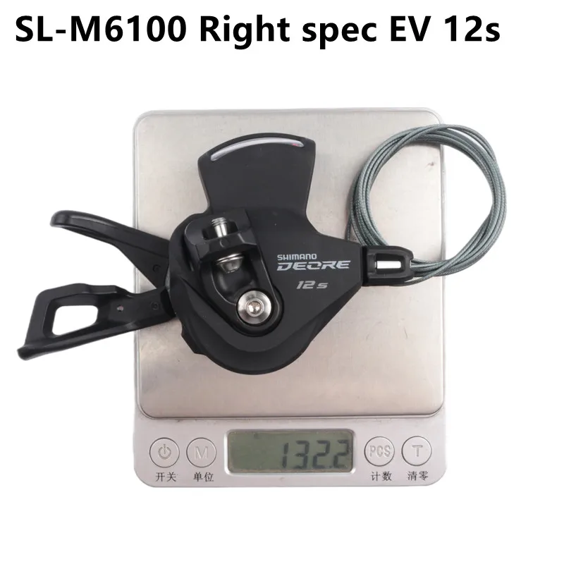 SHIMANO SL M6100 M7100 M8100 M5100 DEORE SLX XT Links 2s Rechts 12s Schalthebel 1PCS MTB Fahrrad Radfahren fahrrad Schalthebel – Detail 5