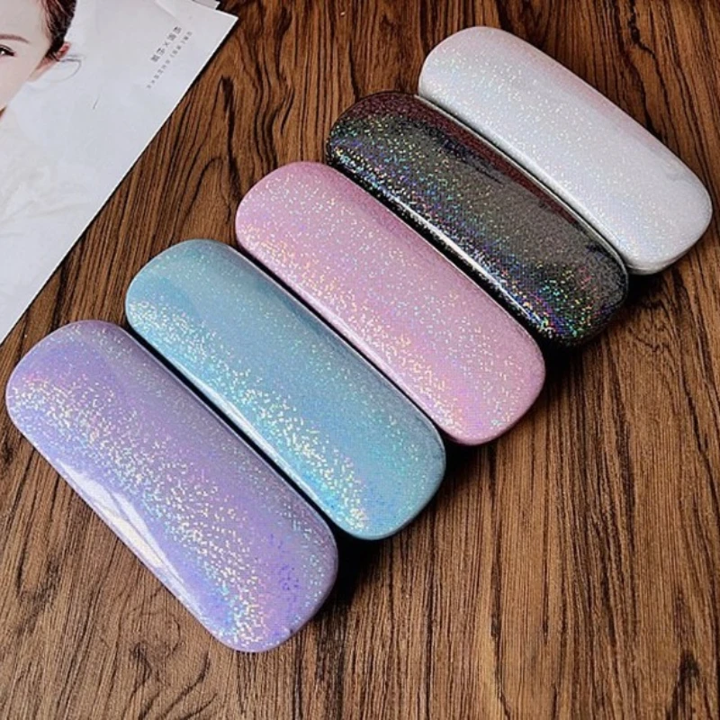 Colorful Simple Hard Shell Eyeglass Storage Case Portable Spectacles Organizer Box Practical Protective Holder for Glasses