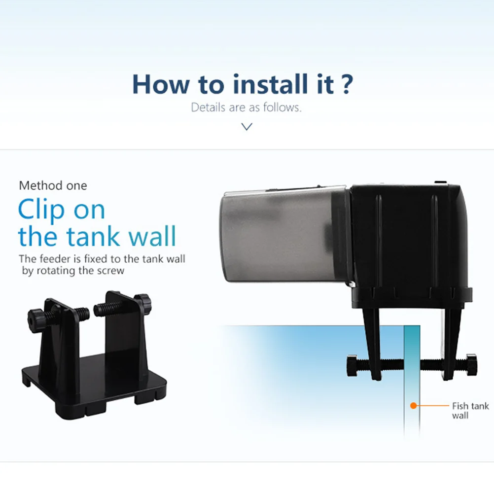 

Smart 10L Automatic Timing Feeder For Aquarium Pond Abs Fish Feeder 1-4 Times Daily Fish Tank Accessories