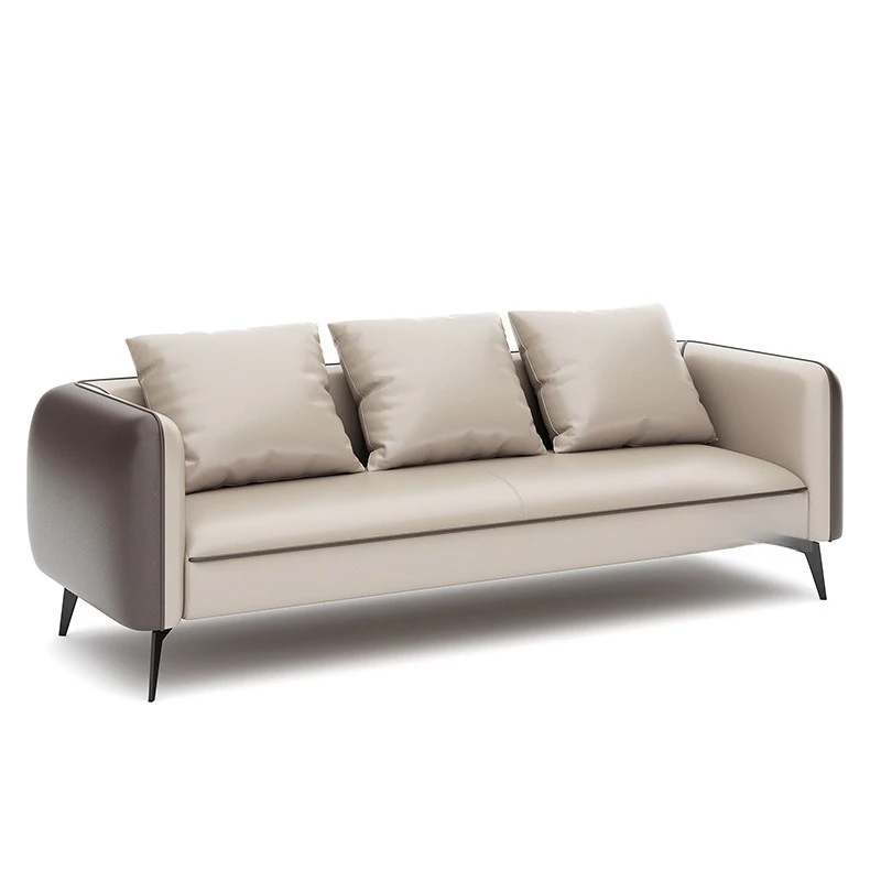 

Modern simple office sofa Business reception sofa Fashion coffee table