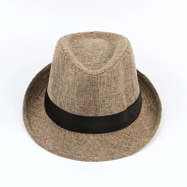 2026 Men Cotton Linen Jazz Hat Pure Imitation Linen Sun Visor Hat Casual Handsome Fashion Outdoor Caps Accessories