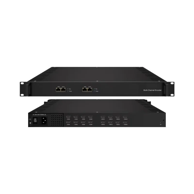 NDS3228M-N Network Optical Encoder Supports 16HD-MI Inputs & Multiple IP Out UDP Modulation 16 HD-MI Optical Encoder