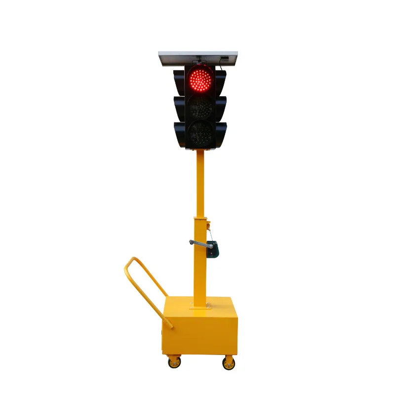 

Solar traffic lights can move traffic lights