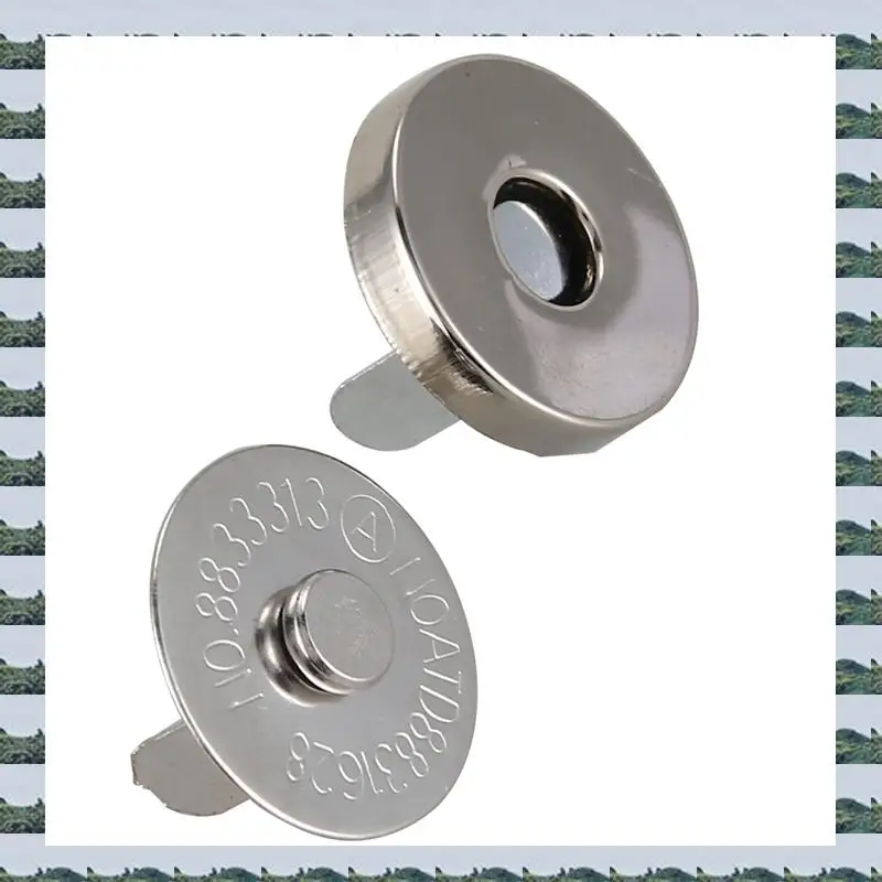 

ABQR 200 Sets Magnetic Button Clasp Snaps 18Mm - Great For Sewing, Craft, Purses, Bags, Clothes, Leather