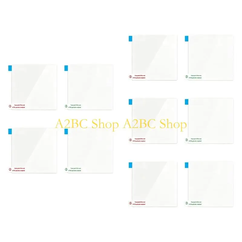 A2BC Clear PET Windshield Cling Sheets for Toll Pass Transponders