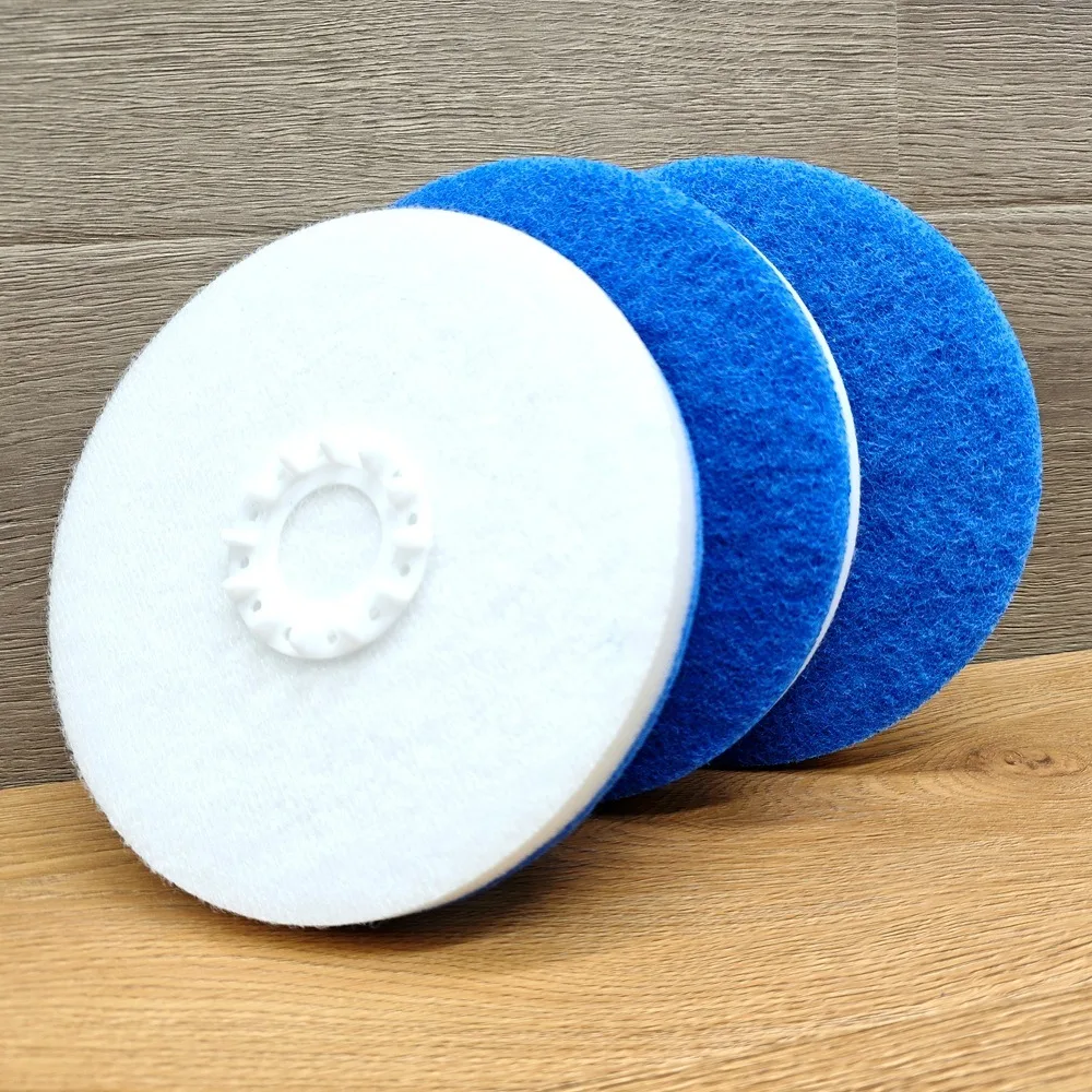 6pcs Reusable Steam Mop Pads for Shark S7000 S7001 S7201 Replacement Scrubbing Sponge Mop Pads for Hard Floor Deep Cleaning