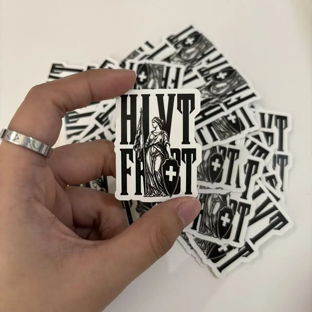 100Pcs Custom Character Vinyl Stickers, Waterproof Die Cut Photo Decals, Water Bottles & Gift Packaging