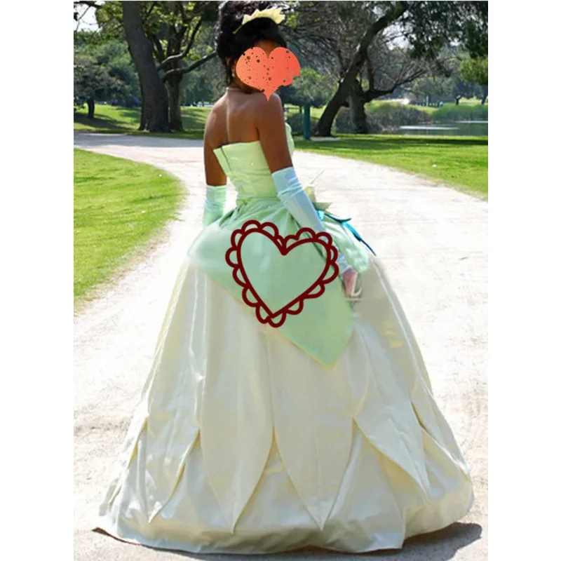 فستان الأميرة تيانا زي تنكري زي الكرنفال