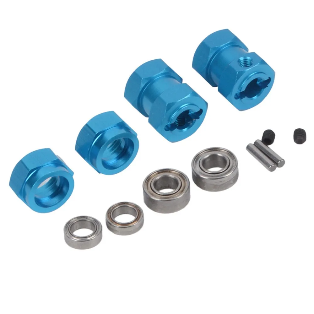 4pcs RC 12mm HEX Adapter Suitable for TAMIYA Grasshopper/Hornet/Frog/Wild One/Grasshopper 2 Upgrades