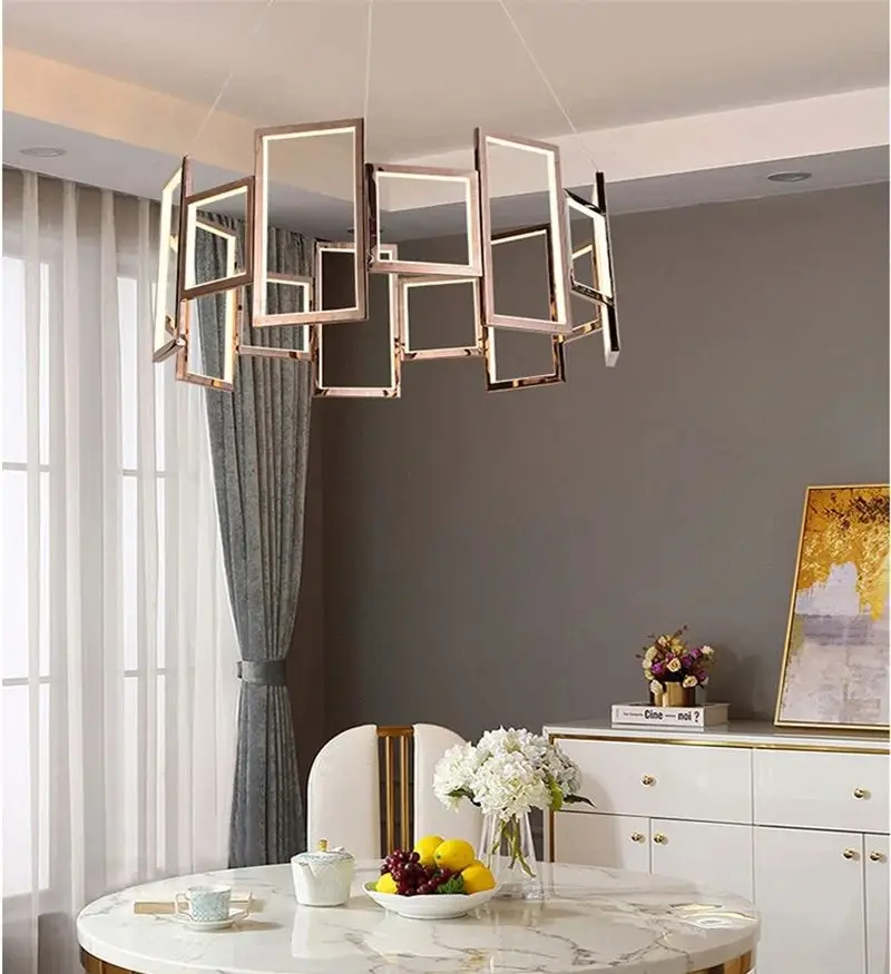 

Modern luxury stainless steel pendant lighting fixtures