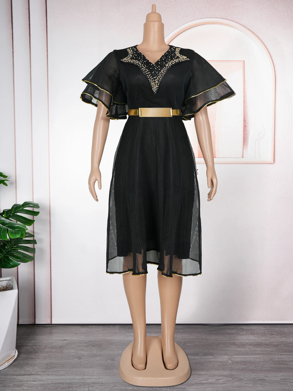 African Dresses for Women Plus Size Africa Clothes Dashiki Ankara Turkey Outfits Gown Elegant Muslim Wedding Party Long Dress
