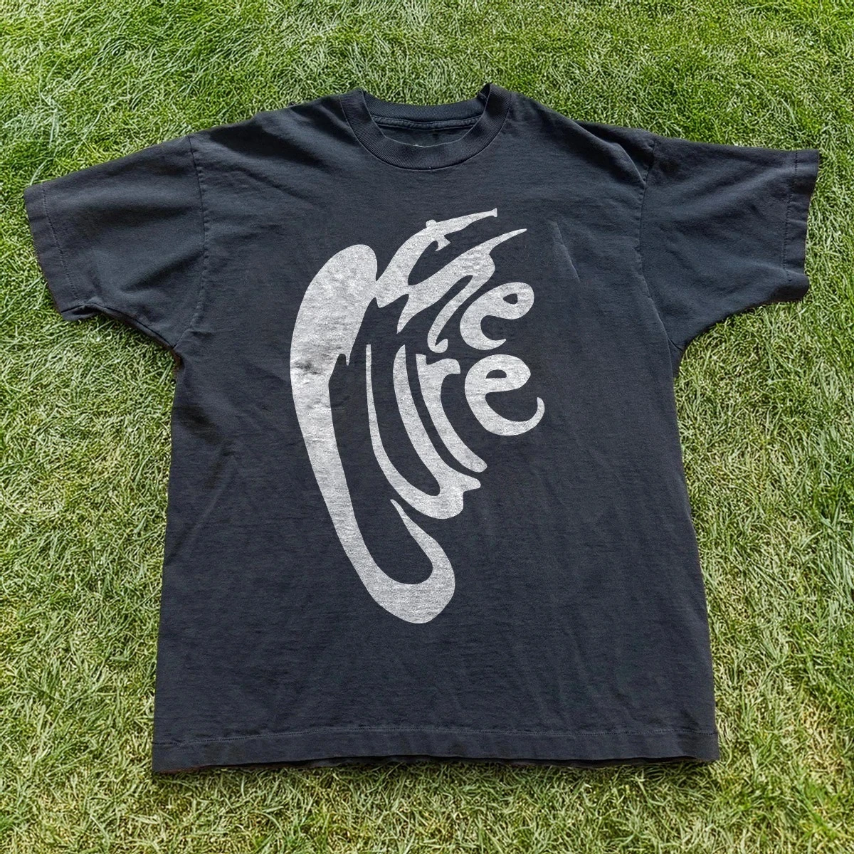 Summer Men's Pure Cotton Vintage The Cure  T-shirt Streetwear Oversized Loose and Breathable Suitable for Everyday Wear