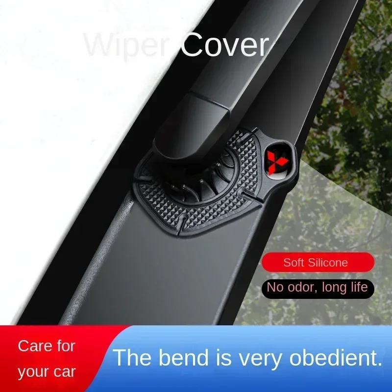 

Защитный чехол на лобовое стекло автомобиля, пылезащитный чехол для стеклоочистителя для Mitsubishi ASX Lancer Pajero Outlander L200 EVO