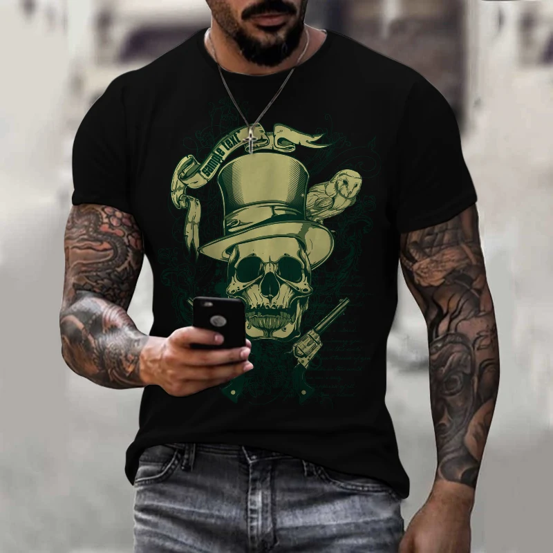 

Fashion 3D Printed T- Shirt Men Pattern Short Sleeves Oversized Tee Shirts Summer Casual T-shirt Plus Size