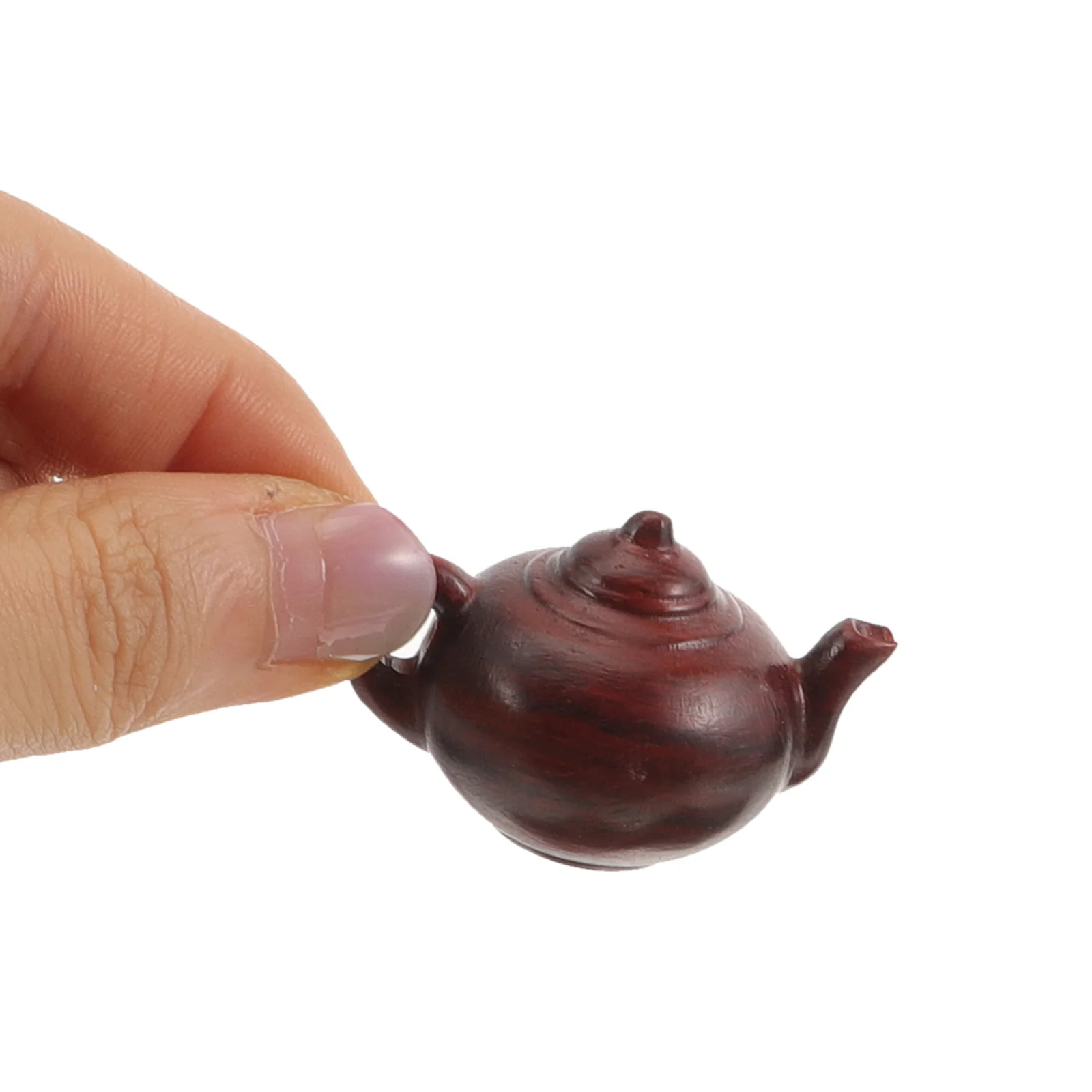 

Vintage Style Purple Sandalwood Teapot Pendant Fine Craftsmanship Diy Pendant Keychain Ornament Bag Hanging Charm Car