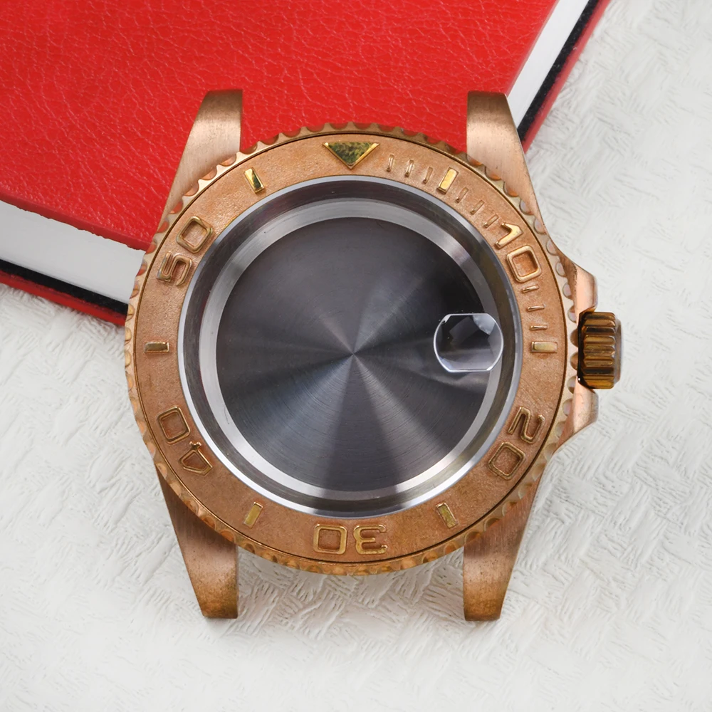 

HEIMDALLR Copper Water Ghost Case Suitable for NH35/36 Movement 20 Bar Waterproof 28.5mm Play Oxidation Sapphire Crystal