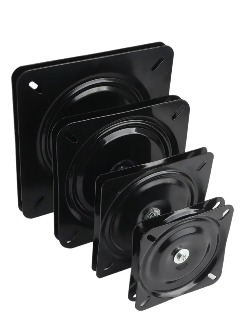Solid full bead universal turntable TV rotating table bearing furniture square iron turntable mechanical sofa chair base