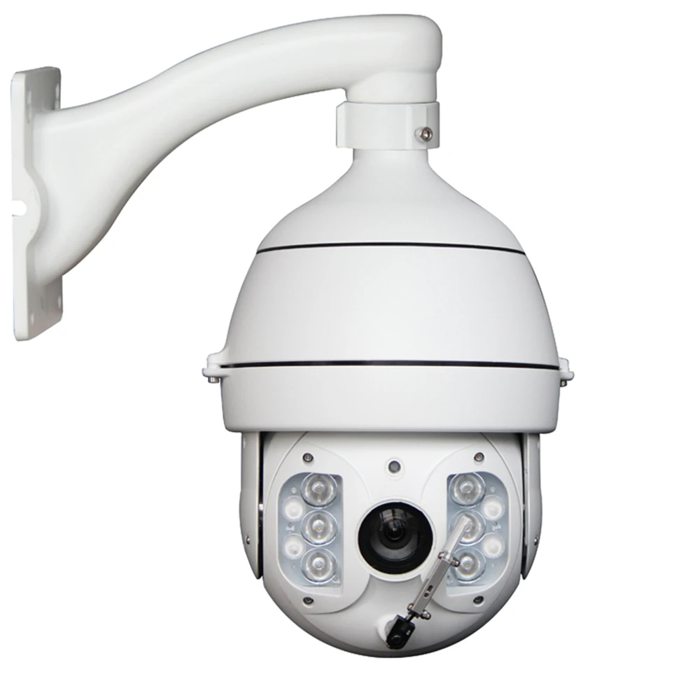 360 Degree IP66 HD CCTV 5.5~180mm Lens 4MP 33x Optical Zoom IP Starlight Network IR Speed Dome PTZ Camera