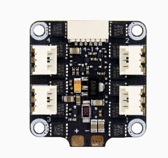 SPCMAKER Mini BLHeli_S 12A 4-in-1 OPTO ESC DSHOT وحدة تحكم في السرعة F4 F411 مثالية لبناء طائرة RC بدون فرش صغيرة 2 بوصة و3 بوصة