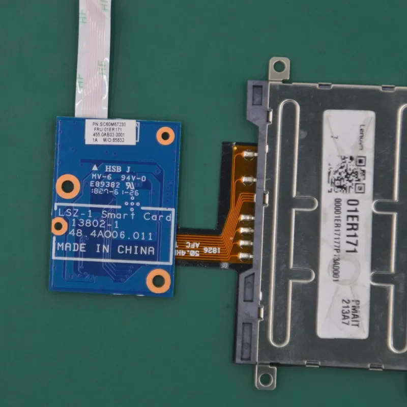 Card Reader for ThinkPad T570 P51s Smart Card Reader 01ER171 LSZ-1 Original New