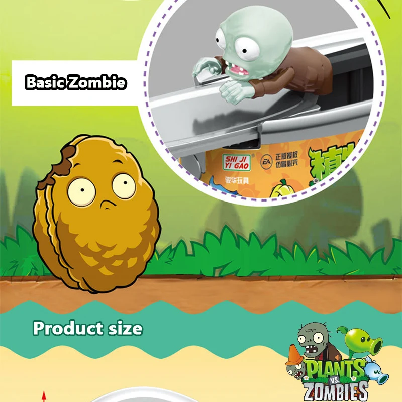 Hot Sale Plants vs. Zombies PVZ Figures Yeti Imp Peasooter Spuash Model Dolls Fun Can Blind Box Toys Children Birthday Gifts