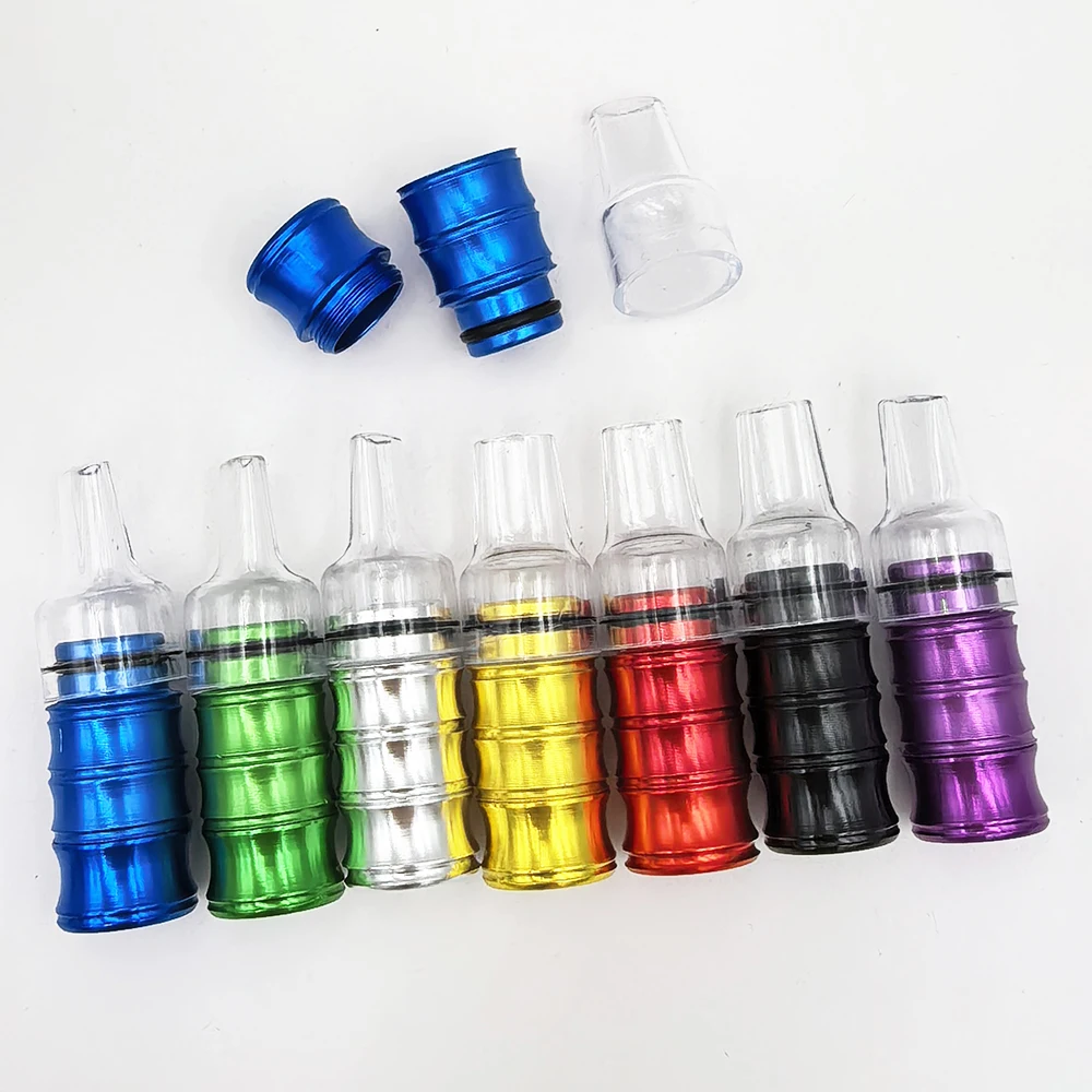 1/3/6 Stück Mini-Sneak-a-Toke Mini-One-Hitter Bambusförmige Metall-Tabakpfeife Tragbare Rauchpfeife – Detail 3