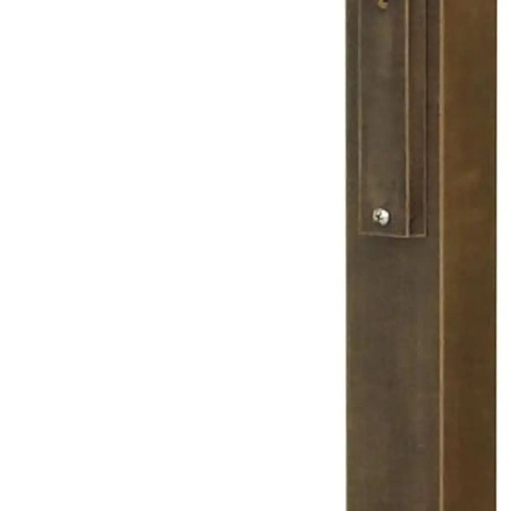 

Почтовый ящик из меди и алюминия Curbside — SPK-720-CP, специальный стиль Lite Wellington