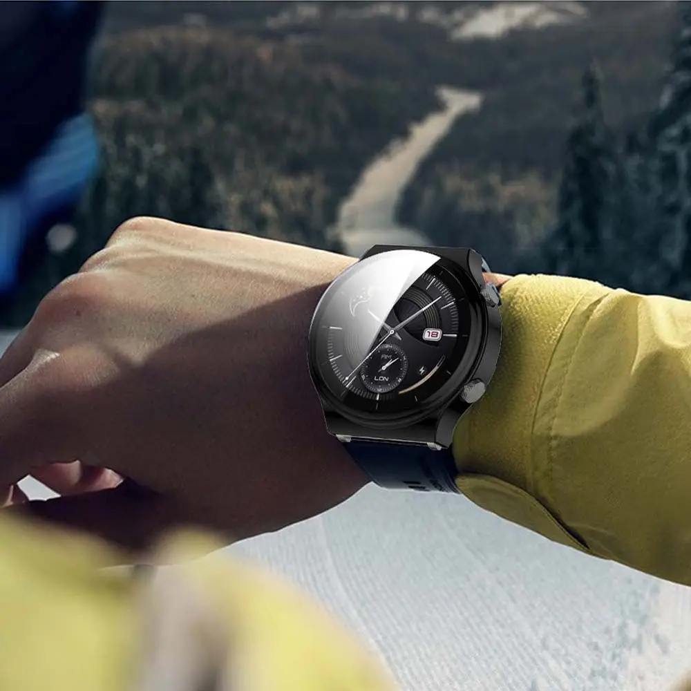 thin Screen Protector TPU Case For Huawei watch gt 2 pro Case Watch Frame Cover Full Protective Cover Smart Watch Protector