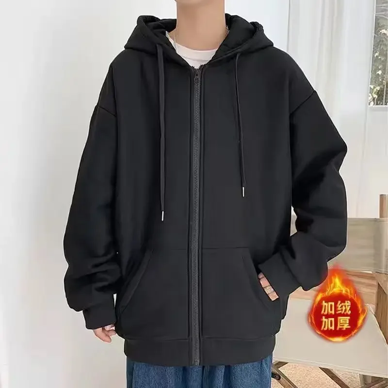 ผู้หญิงHoodies Harajukuเกาหลีรุ่นหลวมขนาดใหญ่เสื้อฤดูใบไม้ร่วงหญิงแขนยาวHooded Streetwear Casual Top