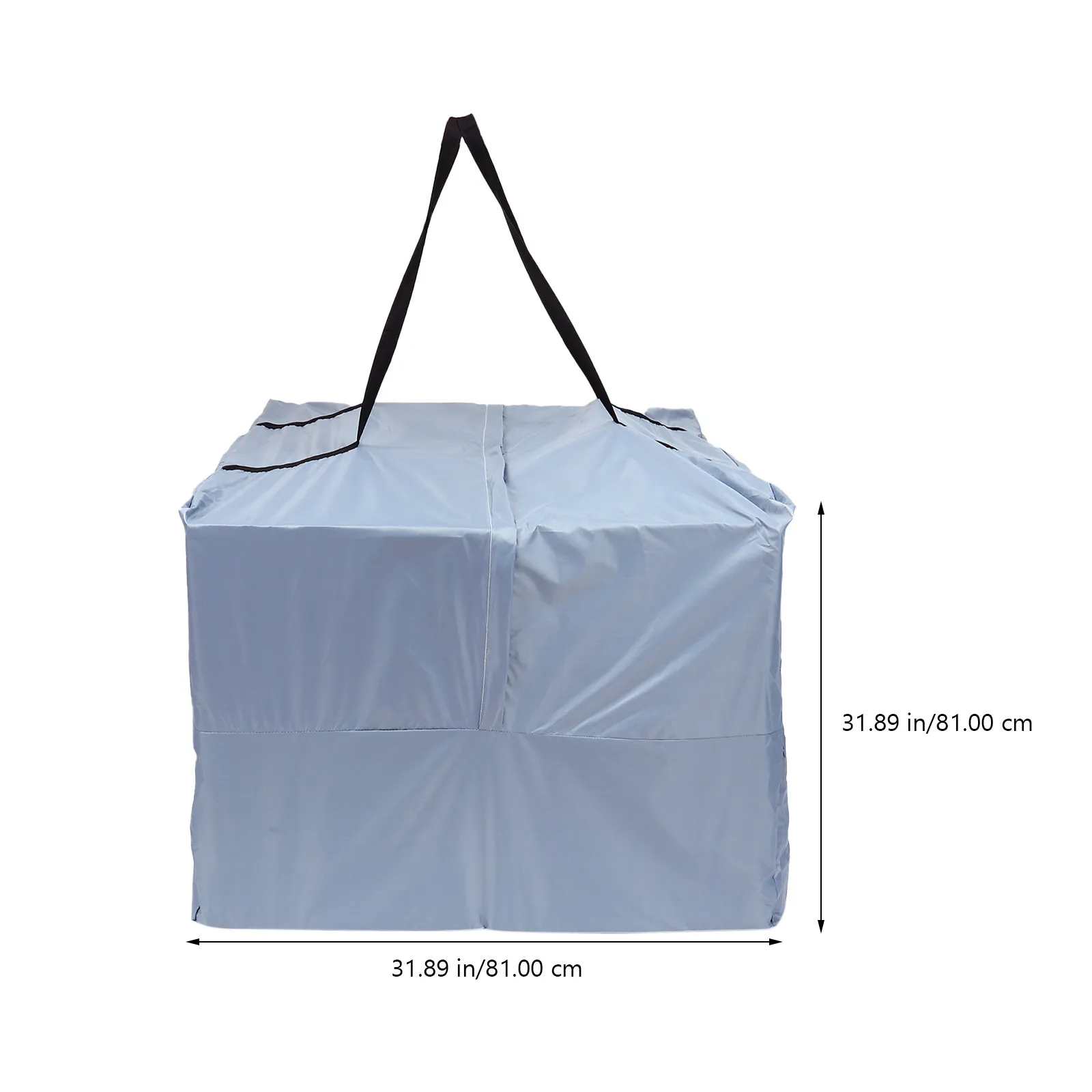 Square Furniture Storage Pouch 1Pcs Practical Dust Moisture Resistant Organizer for Clothes Blankets Quilts Pillows Books