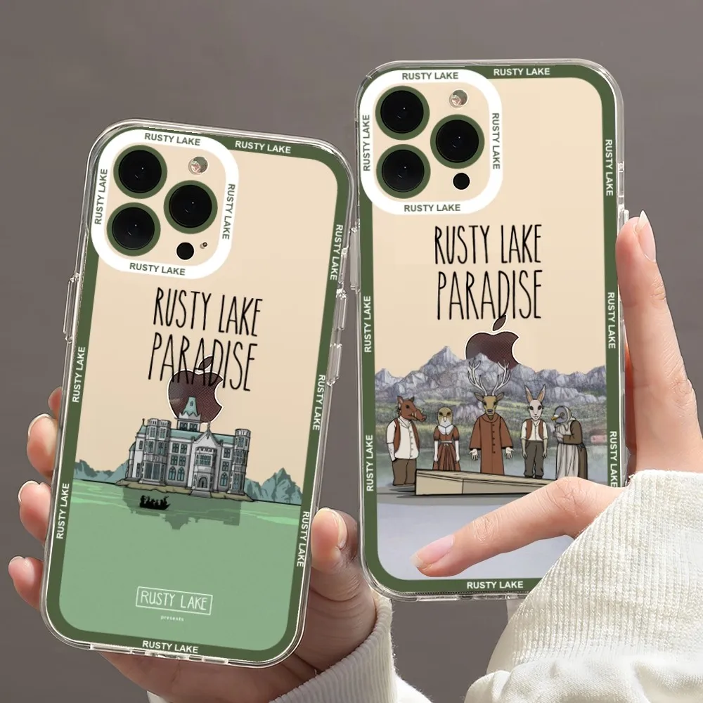 Game Rusty Lake Phone Case For Samsung Galaxy S23 S22 S21 S20 Plus lite Ultra Transparent Shell